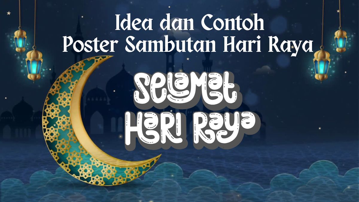 Poster Sambutan Hari Raya (Rumah Terbuka / Open House)